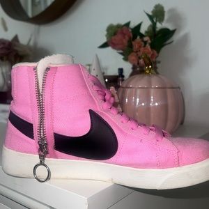 Pink Nike Blazers! Size 6 womens